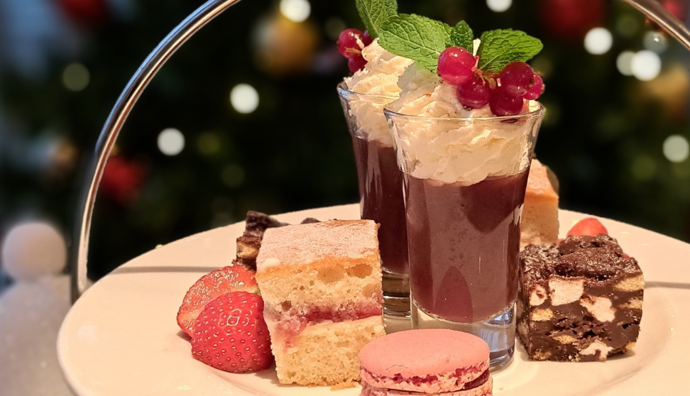 A festive afternoon tea